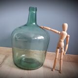 Demijohn 10 L clear green