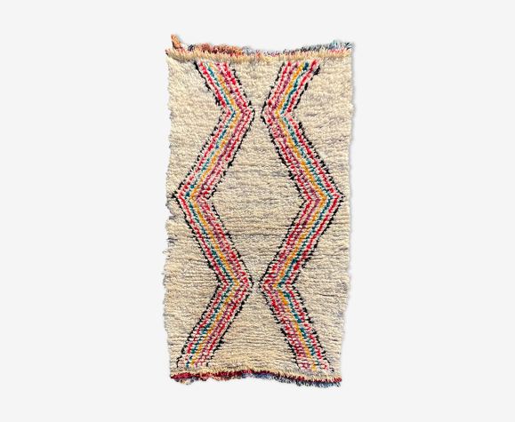 Tapis berbere azilal vintage 110x200 cm | Selency