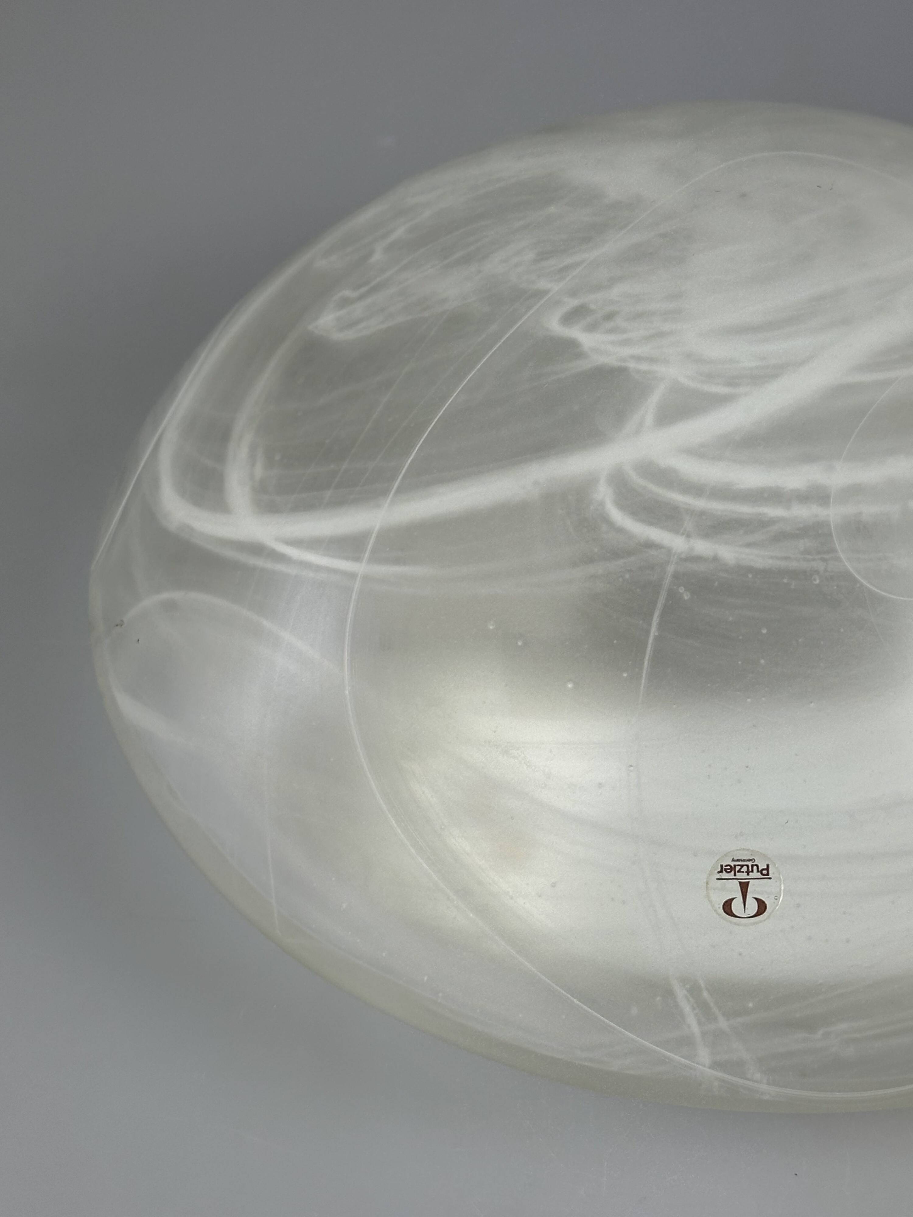 1960s/1970s Peill & Putzler Germany Ceiling Lamp, Space Age Design