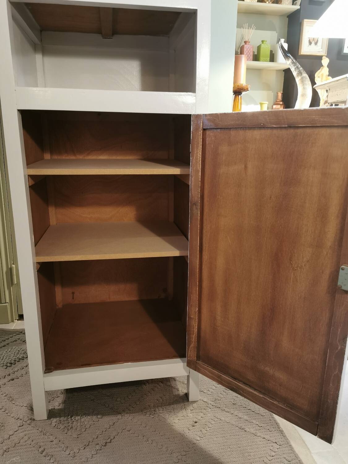 Revamped vintage chiffonier