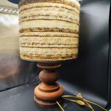 Seventies lamp 50 cm with original lampshade