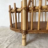 Rattan mini bar from the 60s-70s.