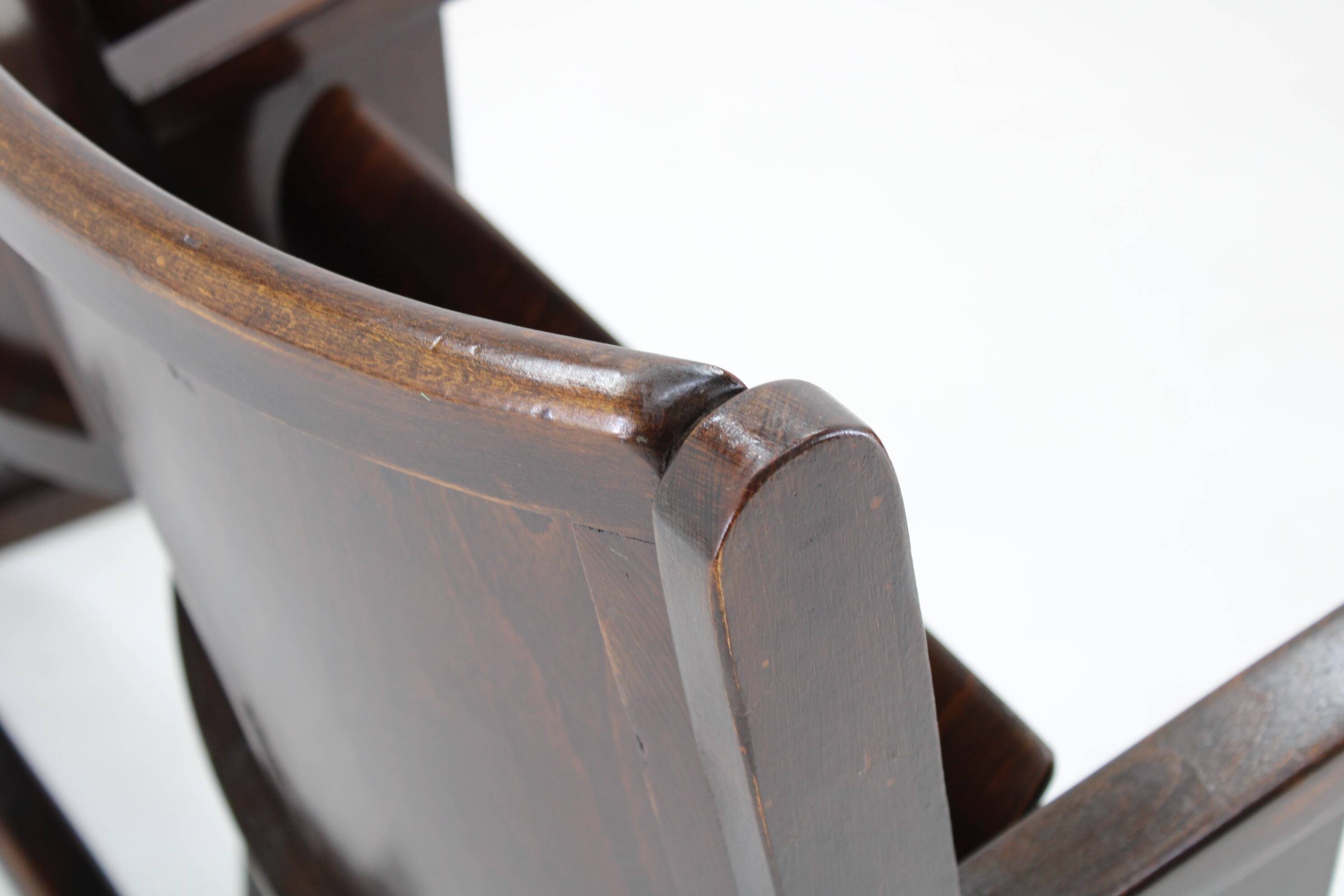 1970s 3-Seater Cinema Bench by TON, Czechoslovakia