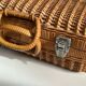Rattan suitcase, 1960s-70s
