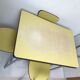 Table en formica jaune moutarde  des années 50- 60