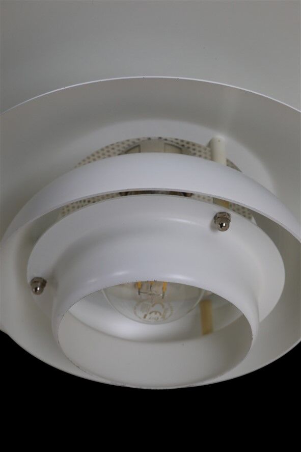 Jeka "Verona" multilayer pendant lamp / Danish modern design / Kurt Wiborg / 1980s