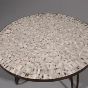 A stunning mosaic coffee table by German sculptor Berthold Müller