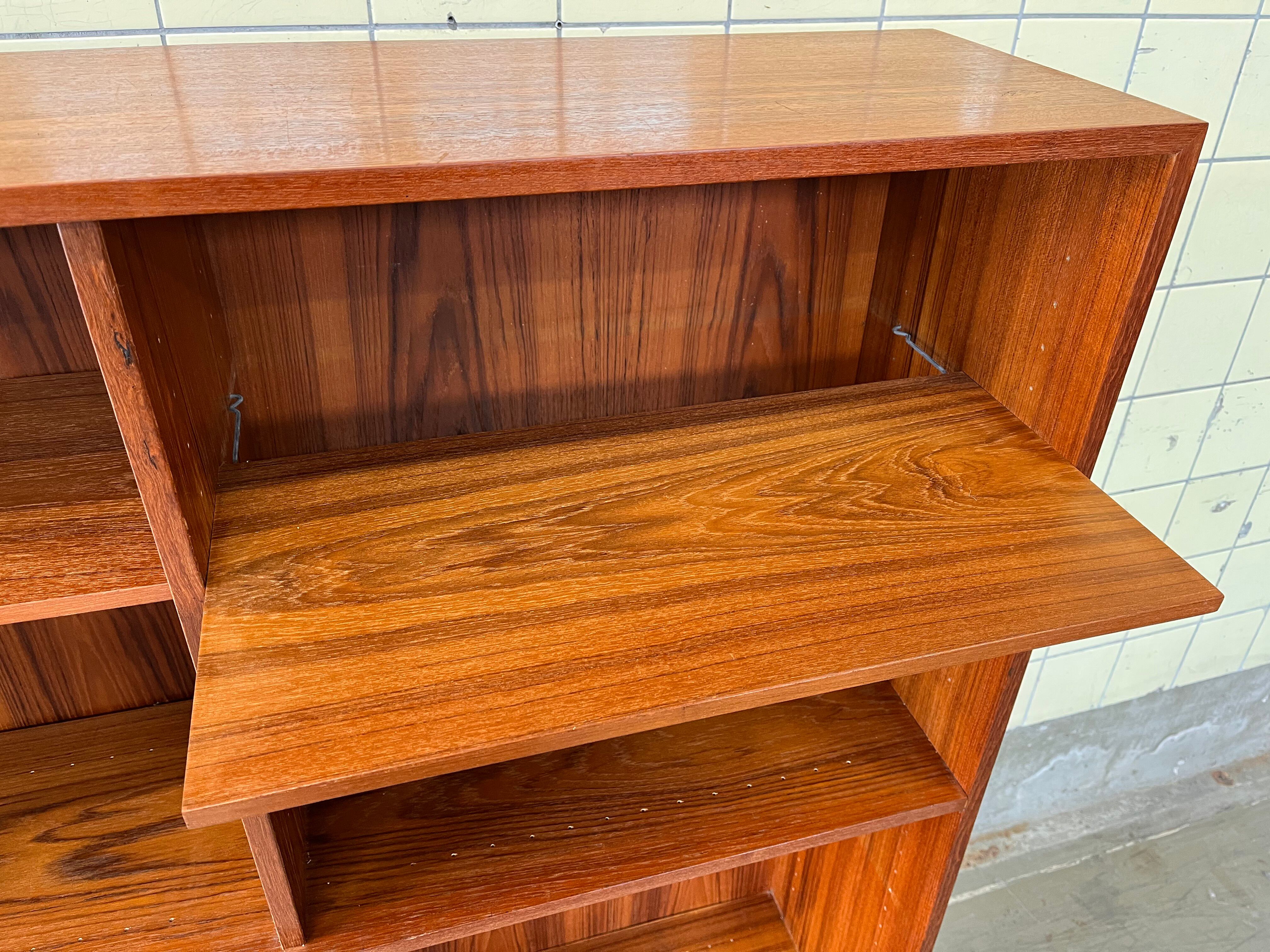 Danish bookcase in teak