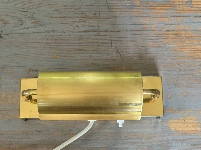 Brass wall light - early 20th century - Sweden