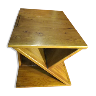 Solid wood bedside