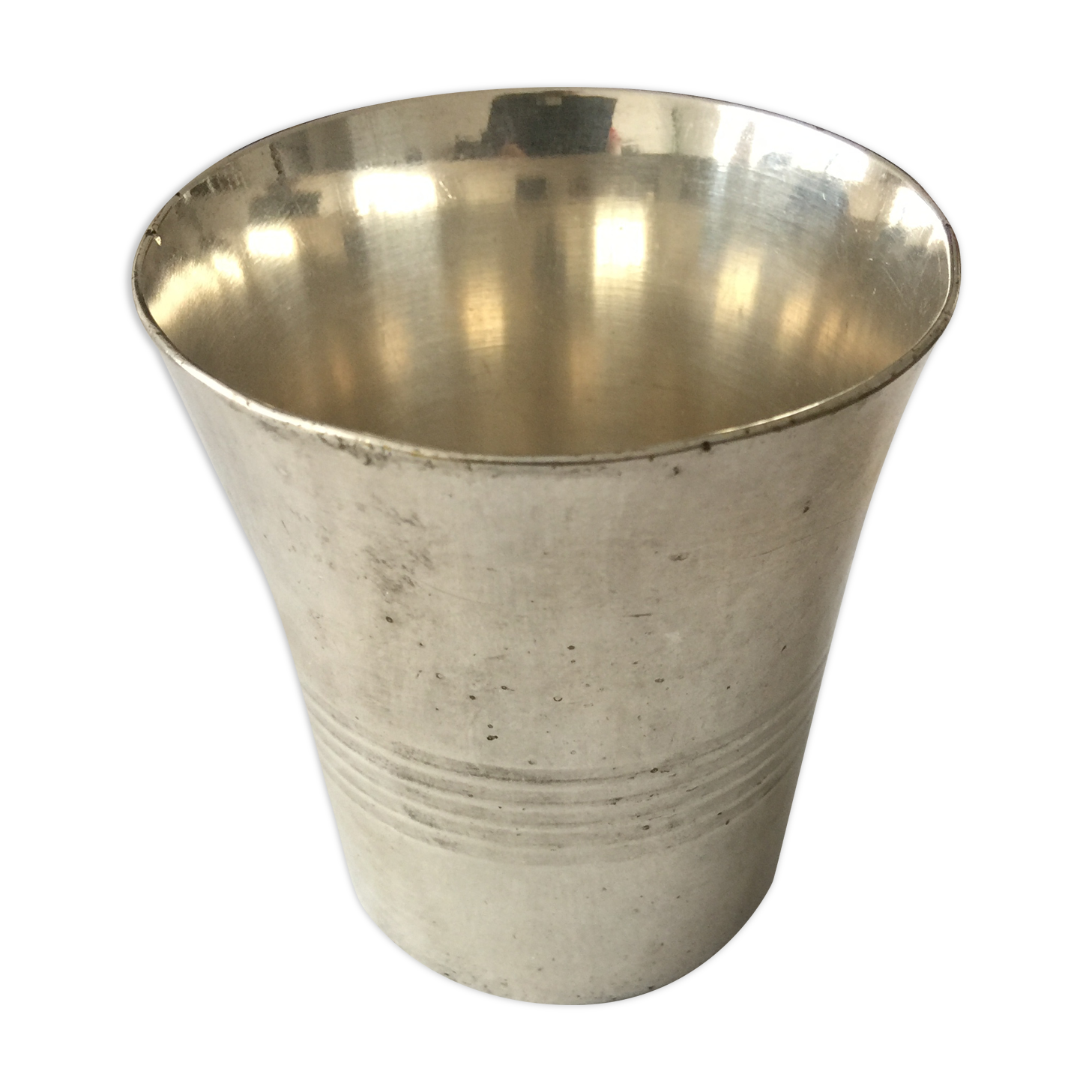 Christofle silver metal timpani