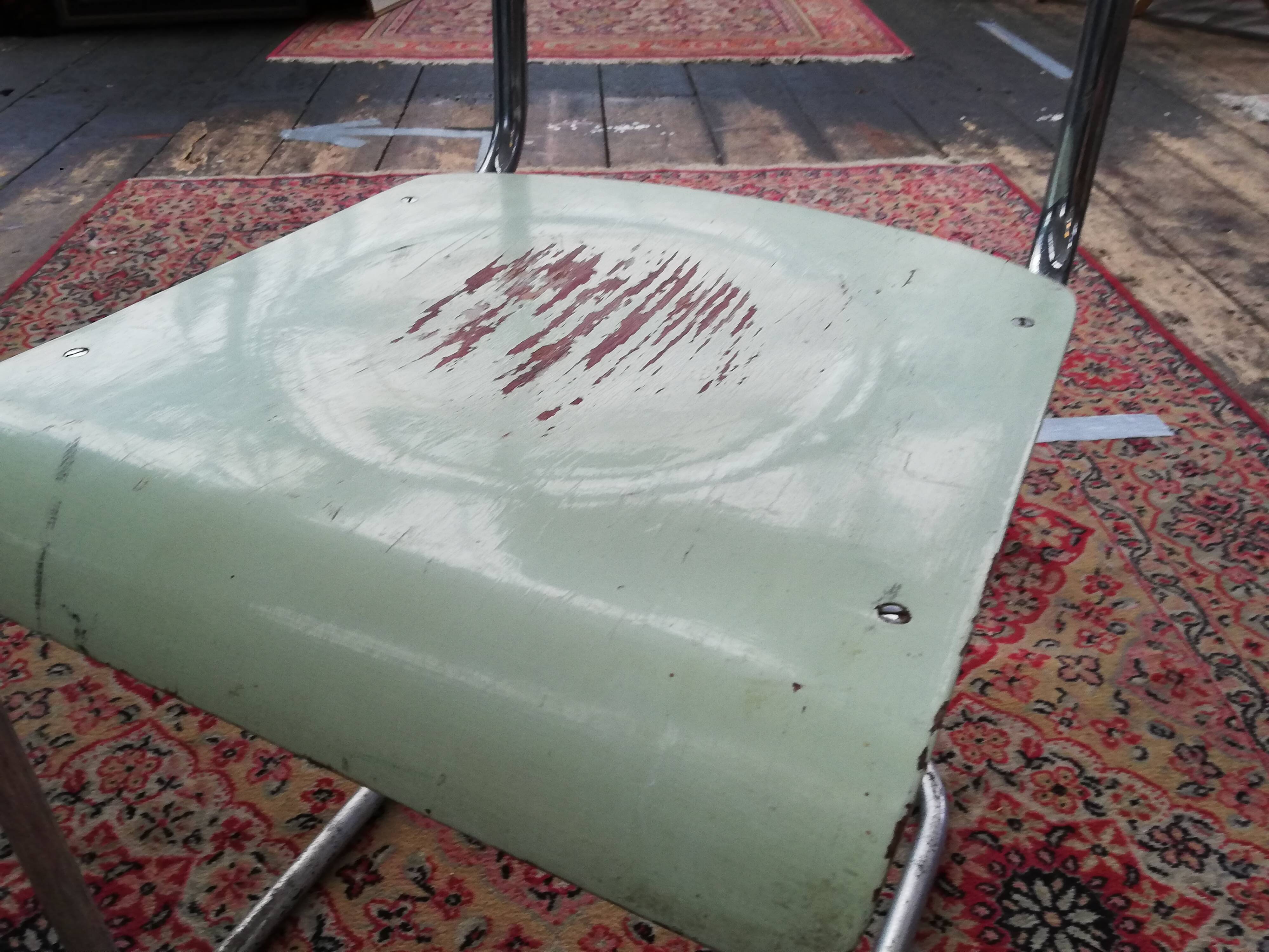 Czech armchair wood and chrome, Mart Stam, Konova 1940