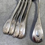 Ménagère ancienne à médaillon chiffré SD