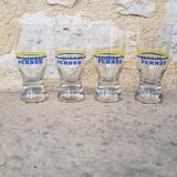 Set of 4 Pernod glasses