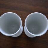 Set of 2 mazagrans in snake porcelain