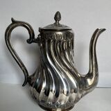 Service à thé et café en métal argenté
