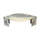 Sicilian marble eye coffee table circa 1970