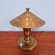 Lampe Art Déco en laiton, années 1920-30
