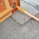 Vintage table compass legs