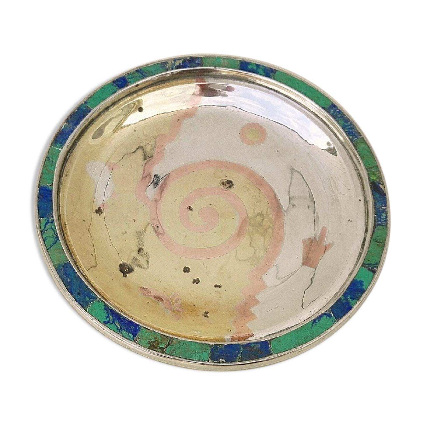 Gold silver metal copper dinanderie cup