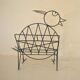 Iron magazine rack, 1930s