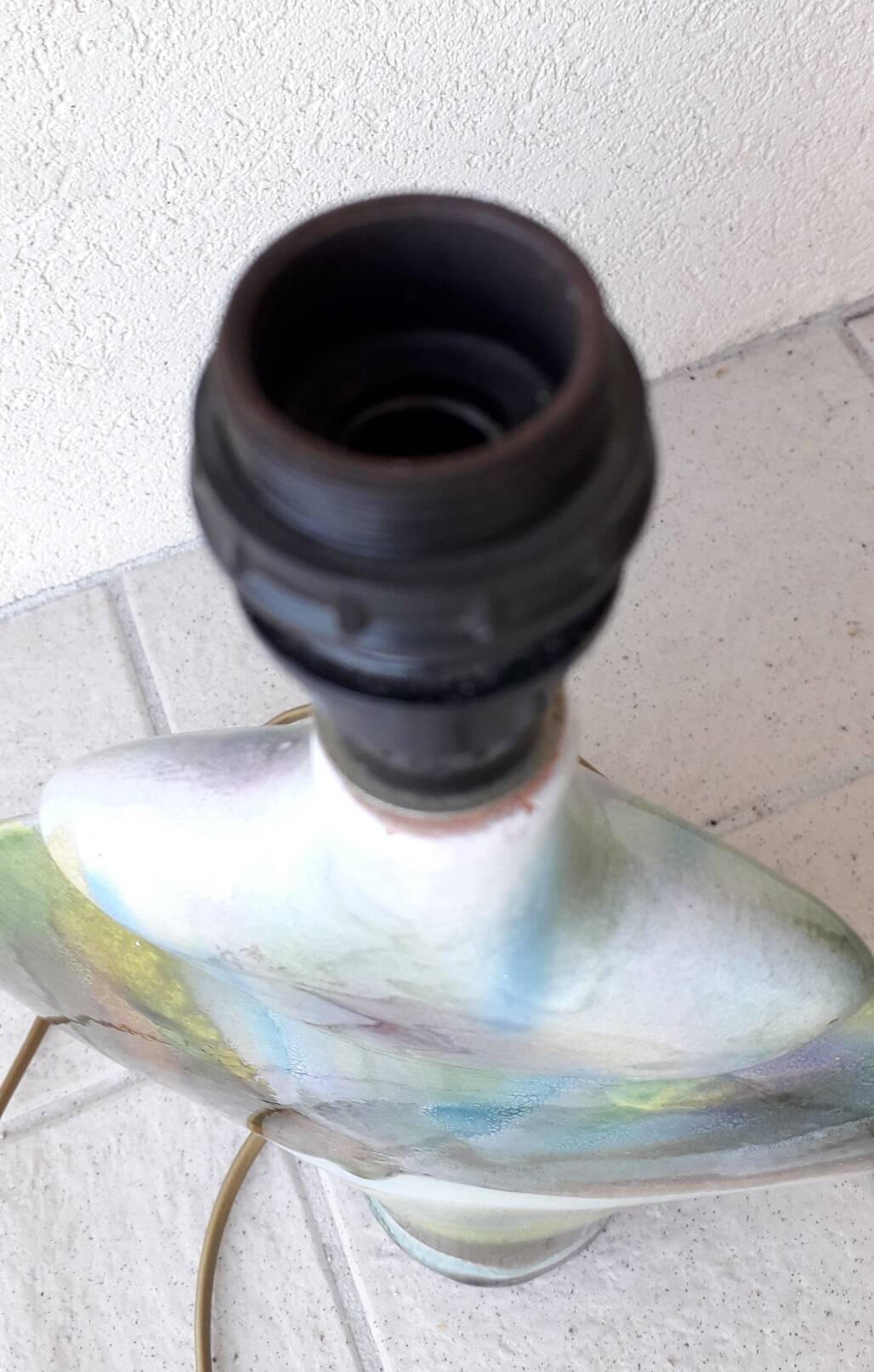 Ceramic lamp base