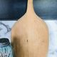 Vintage cutting board with swan neck handle