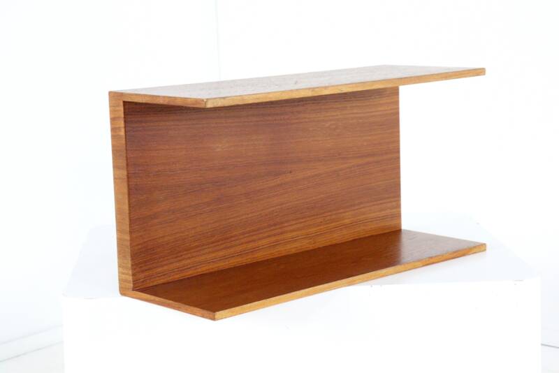 Walter Wirz for Wilhelm Renz Wall Shelf in teak