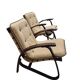 Paire de fauteuils lounge emblématiques Art Déco de Jan Vanek, Tchécoslovaquie des années 1930