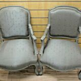 Louis XV style armchairs