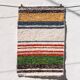 Handwoven recycled cotton rug - 40 x 60 cm
