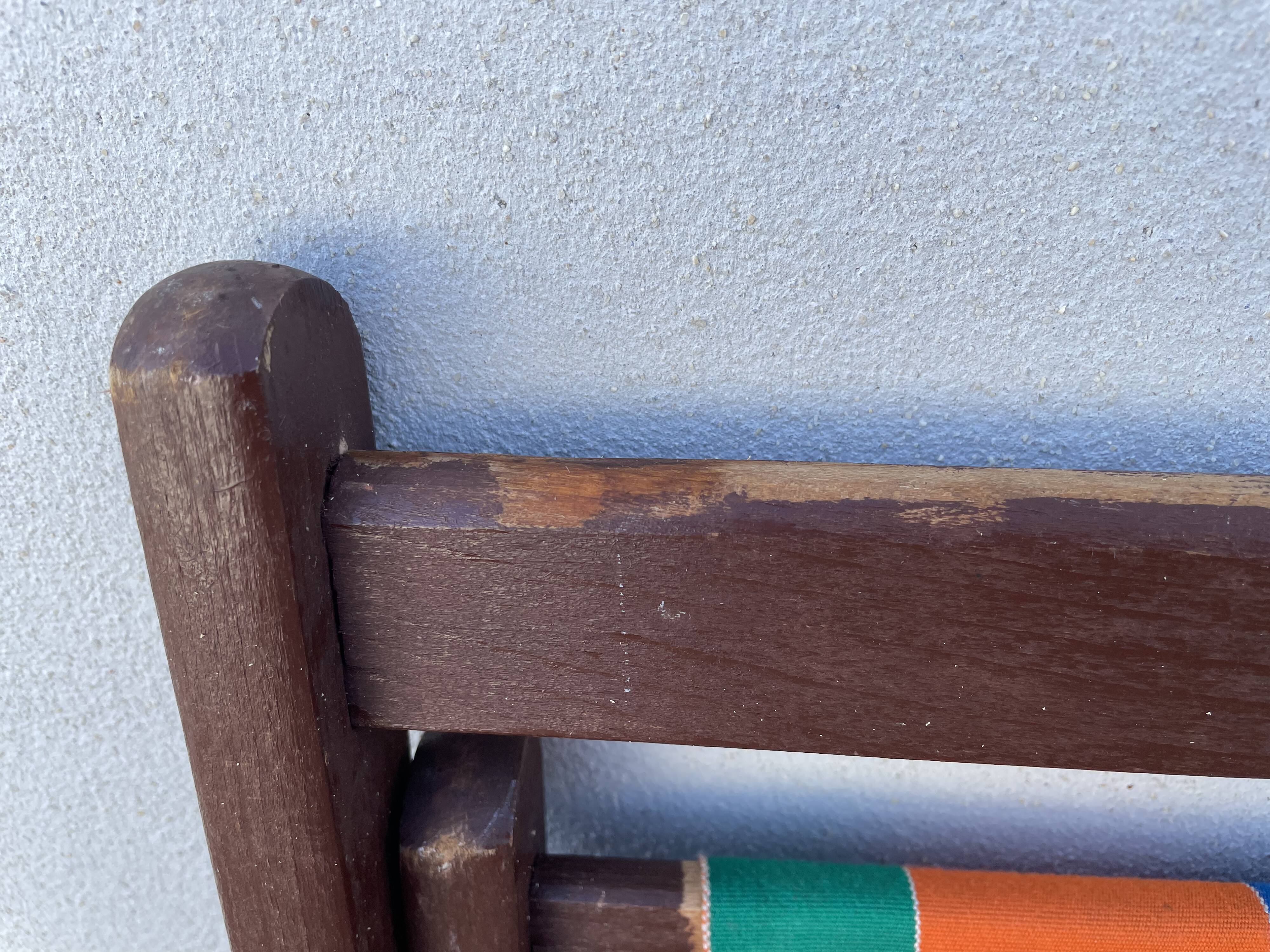 Chilean vintage deckchair