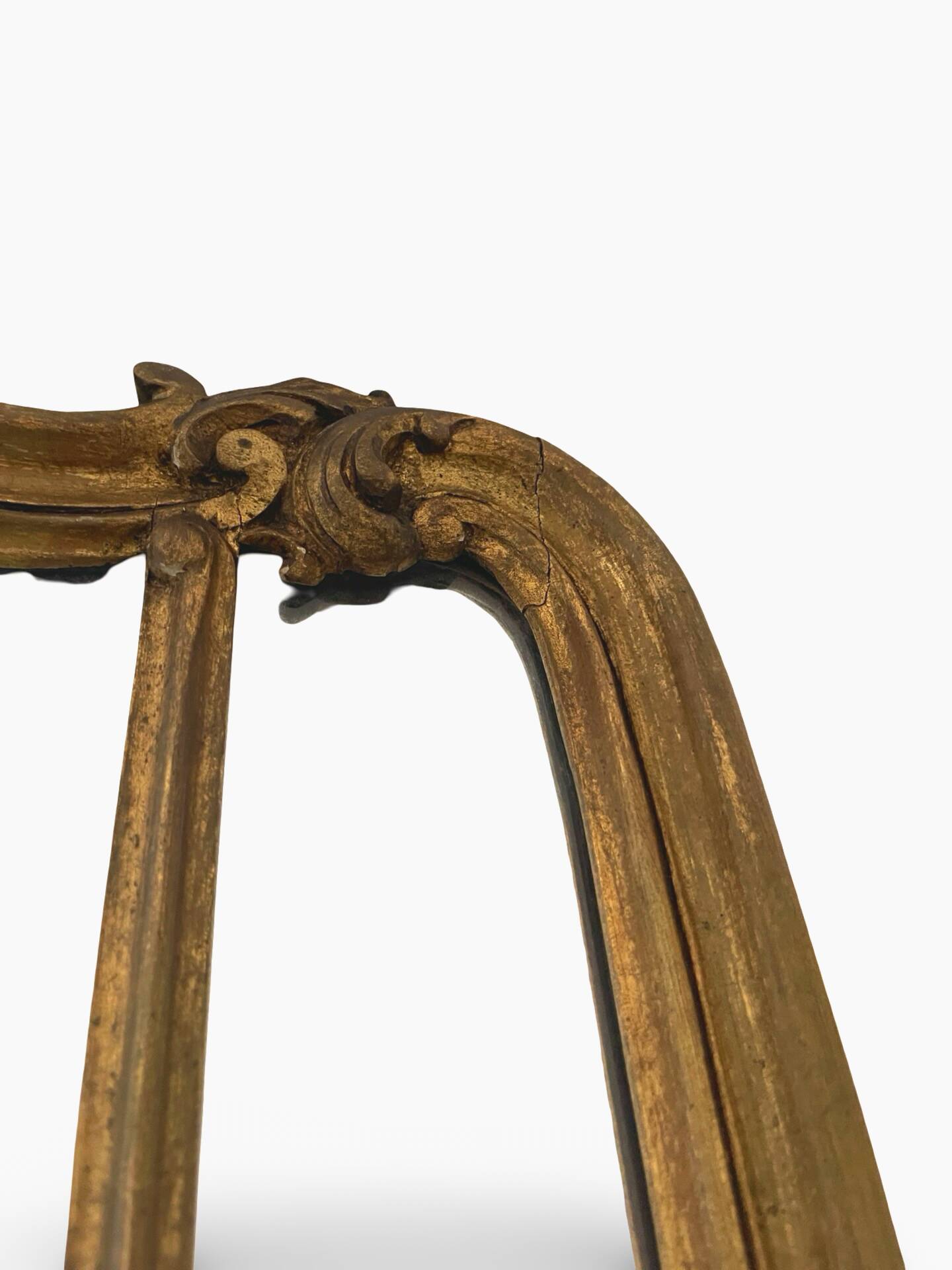 Antique Italian wall mirror, 19th century.