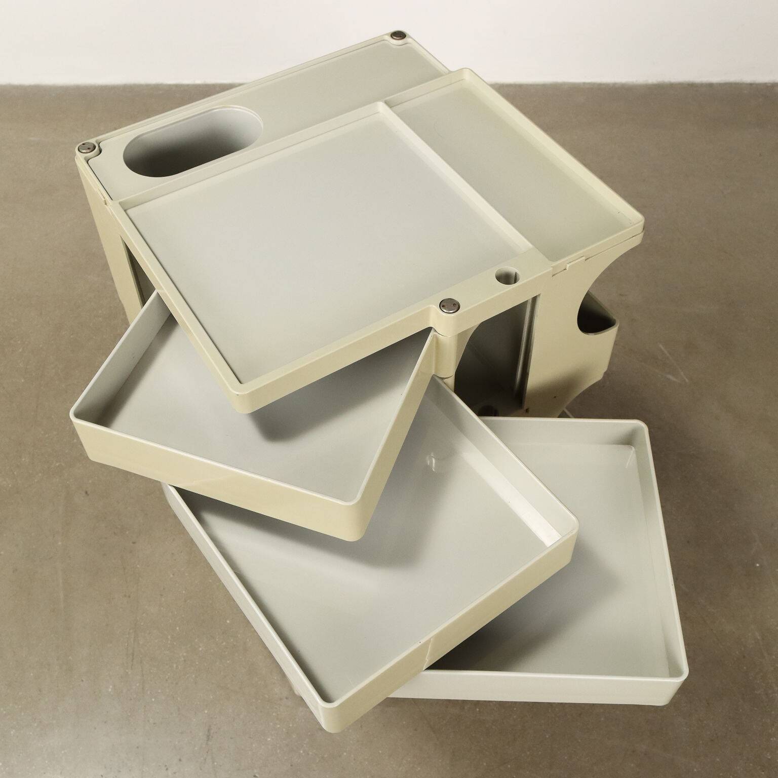 Bieffeplast Boby trolley by Joe Colombo, plastic, 1970s original