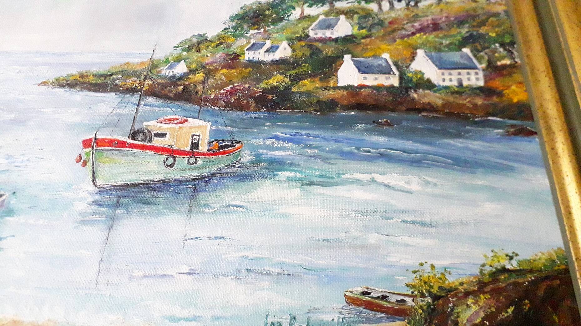 Marine painting painting