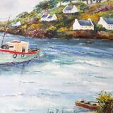 Marine painting painting