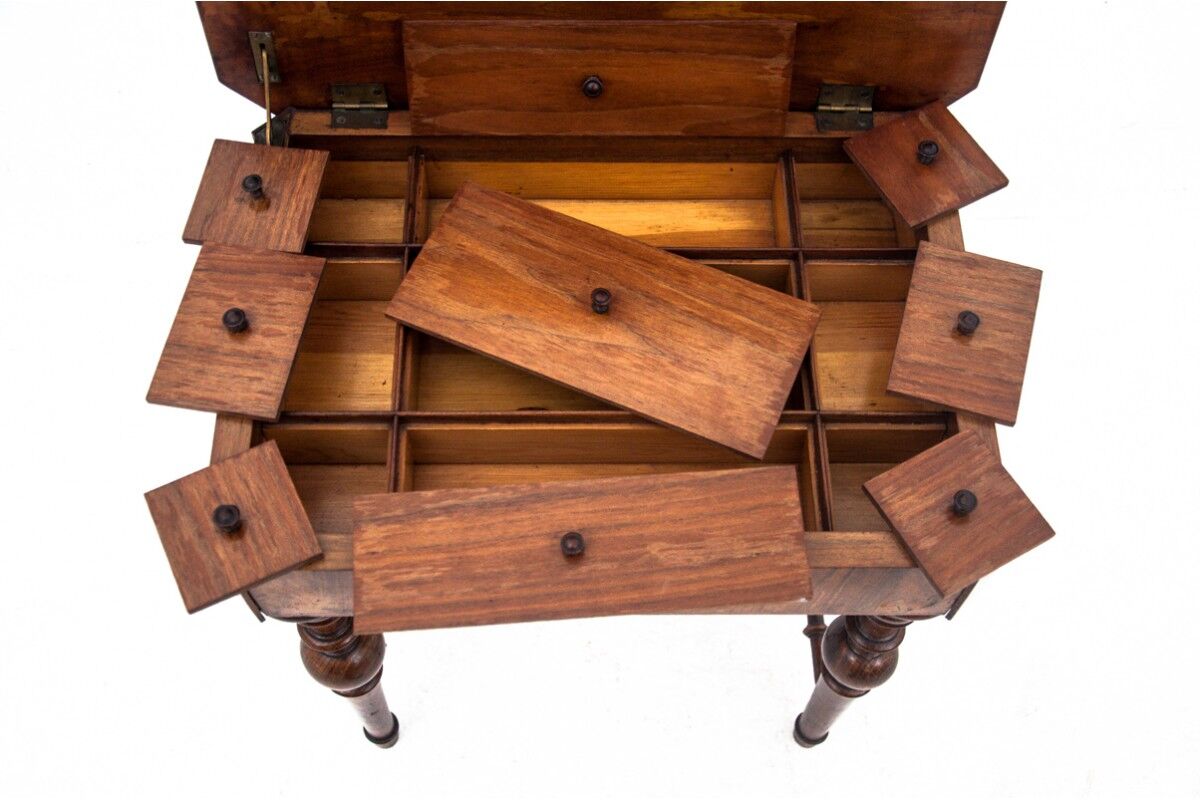 Thread table, Northern Europe, circa 1890.