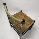 Mid-Century Dordogne Chairs in the style of Charlotte Perriand, 1960s, Set of 4