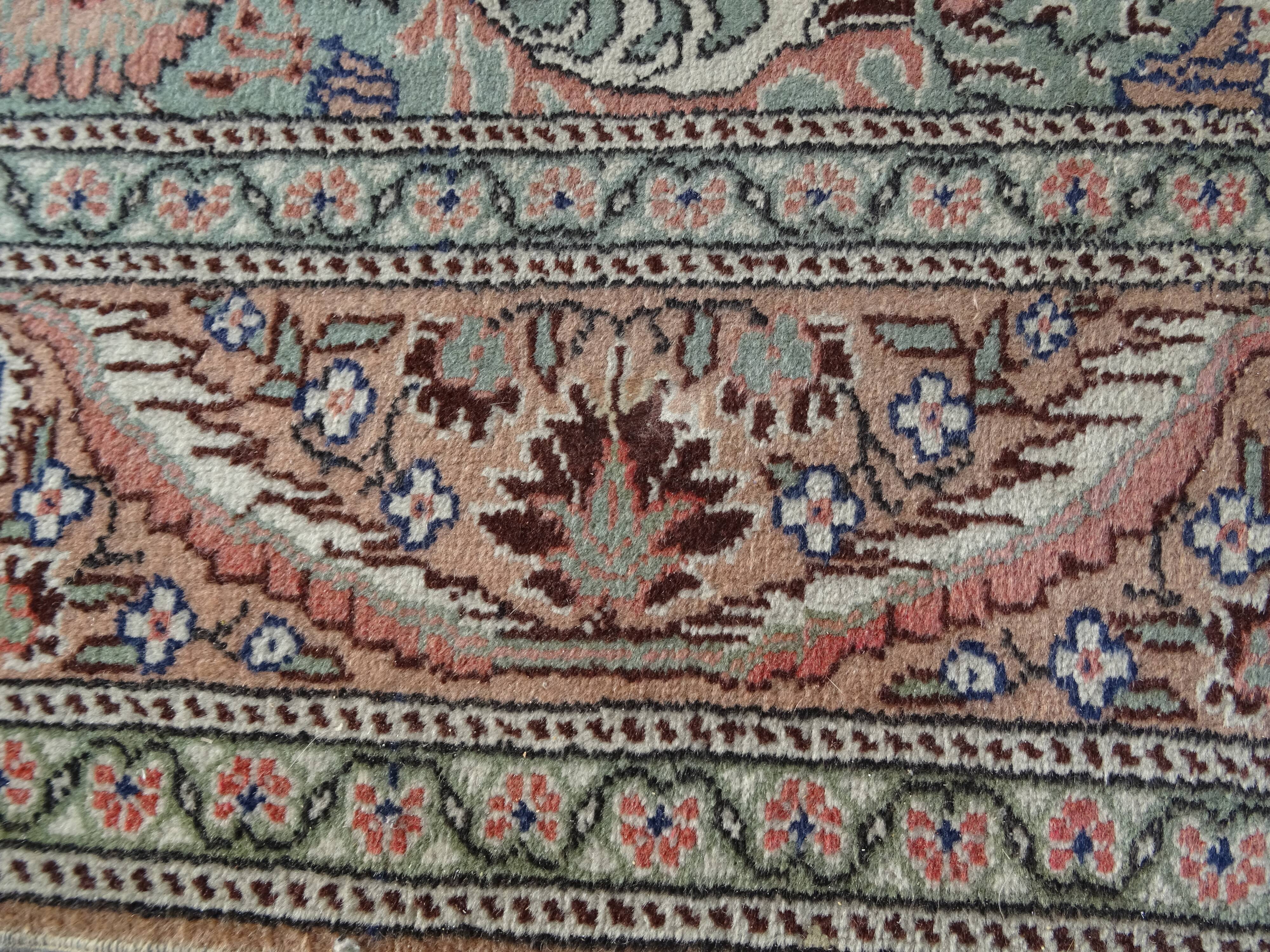 Vintage Handmade Oriental Rug 303 X 198