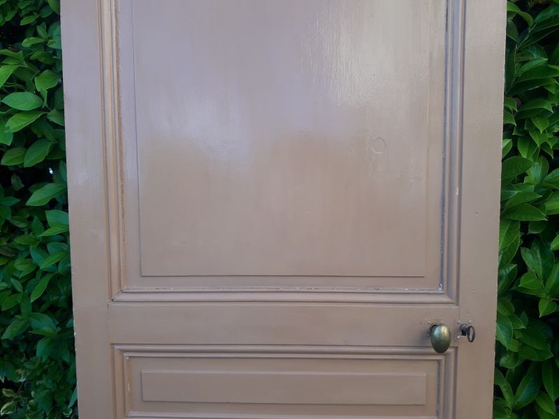 Communication door 199x82,8cm old molded