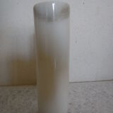 Small vase in white and grey marble