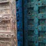 AUTHENTIC OLD INDIAN GATE XIX CENTURY