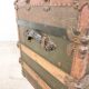 Antique american trunk chest 1900s