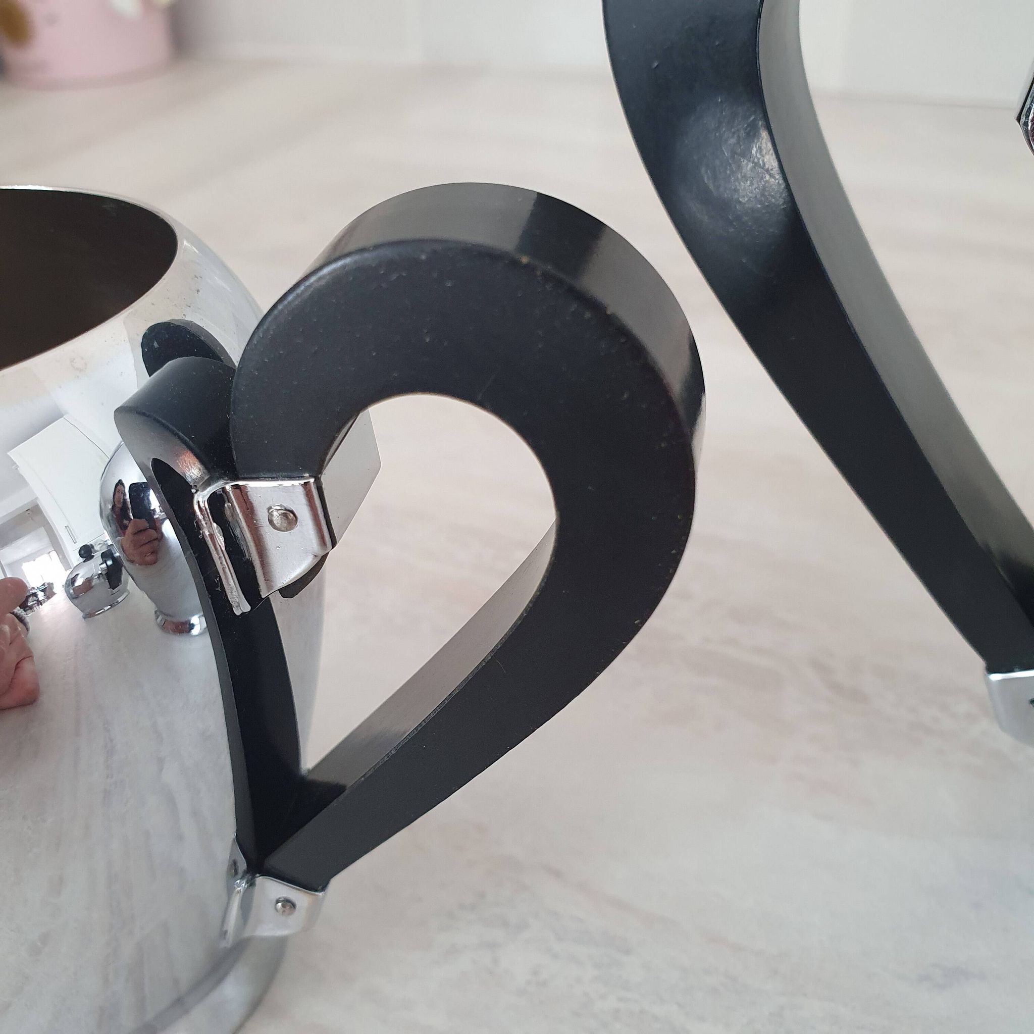 Service à café - thé collection bombé en inox 18/10, Alfra Alessi