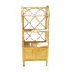 Shelf rattan and bamboo 70s