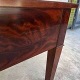 Empire style desk in solid mahogany, 19th century