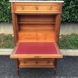 Mahogany secretary Louis XVI style