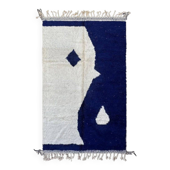 Tapis bérbere fait main traditionnelle 250cmx150cm