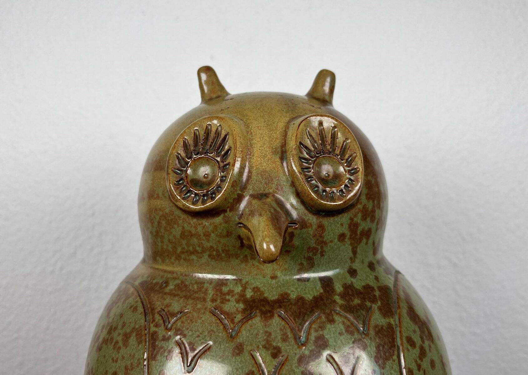 Hibou Meike Falck Nicolaisen, , années 1960, céramique