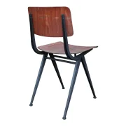 Vintage Presikhaaf chair – Pagholz and compass legs, 1960s